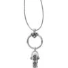Alcazar Charm Badge Clip Necklace -Brighton alcazar charm badge clip necklace silver 0 c77647f3 f93b 4a2f bb0e 94472b0dde2b