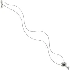 Alcazar Heart Key Necklace -Brighton alcazar heart key necklace silver 2 e94dfd5b 89ae 49da b65f c6f2a8481b7f