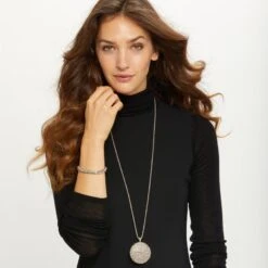 Anatolia Wisdom Reversible Convertible Necklace -Brighton anatolia wisdom reversible convertible necklace silver 3 0fc3fe7e 1f91 4729 8efd d0b5ecbe499a