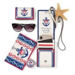 Anchor And Soul Card Case 9 Anchor And Soul Card Case -Brighton anchor and soul card case multi 3