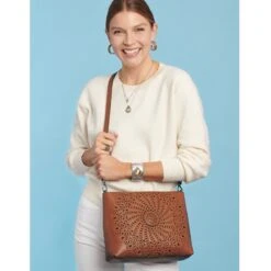 Annetta Cross Body -Brighton annetta cross body cognac 3