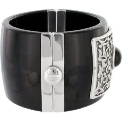 Antiquity Hinged Bangle -Brighton antiquity hinged bangle silver 3 2eb75fb8 53f2 43cf 98a6 fd5353b80a79
