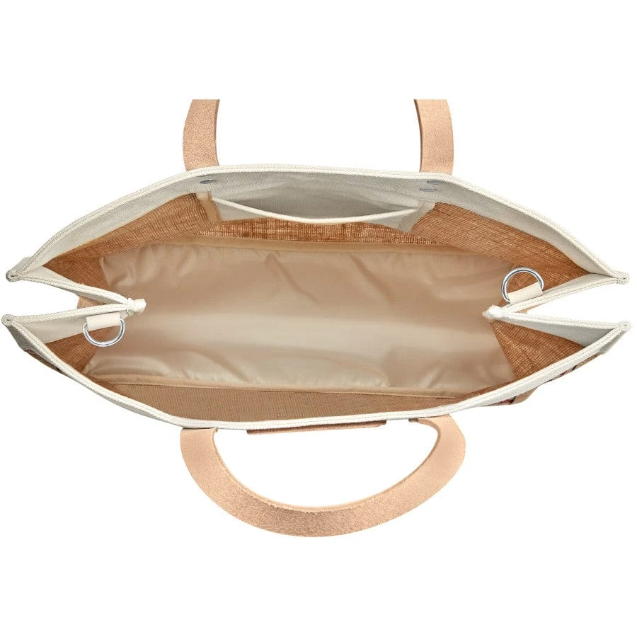 Be Kind East West Burlap Tote 4 Be Kind East West Burlap Tote - Image 2