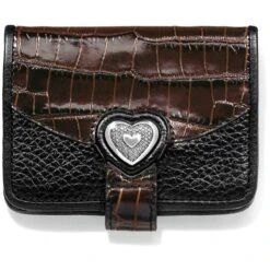 Bellissimo Heart Small Wallet 18 Bellissimo Heart Small Wallet -Brighton bellissimo heart small wallet black chocolate 0 9590401e 6c6c 4927 a93b 4d5be6588194