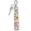 Blossom Hill Butterfly Loop Key Fob -Brighton blossom hill butterfly loop key fob multi 0