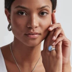 Blue Moon Ring -Brighton blue moon ring silver blue 2