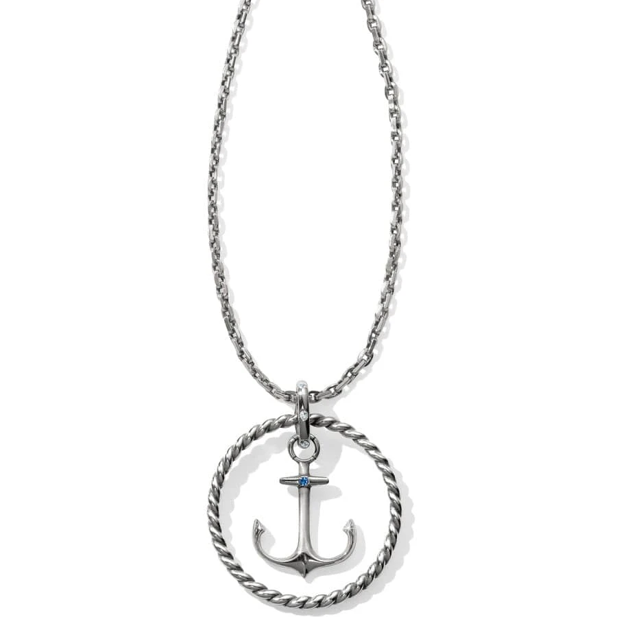 Blue Water Float Anchor Convertible Necklace 3 Blue Water Float Anchor Convertible Necklace