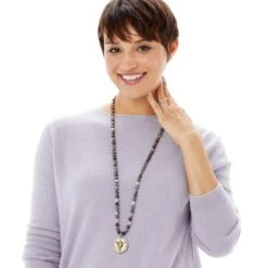 Brave Angel Pendant Necklace -Brighton brave angel pendant necklace silver gold 3 cc73c78c 55d4 46a6 9c49 6c2edc2e70ea