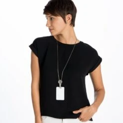 Brighton Badge Clip Necklace 9 Brighton Badge Clip Necklace -Brighton brighton badge clip necklace silver 3 48fe579a f84f 428c 89da f4b5e2583bf8