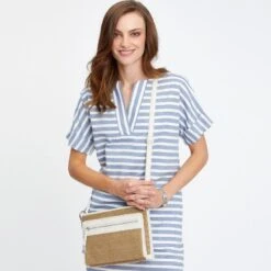 Brooklyn Straw Cross Body Organizer 15 Brooklyn Straw Cross Body Organizer -Brighton brooklyn straw cross body organizer wheat white 6