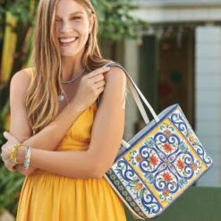 Carina Tote 11 Carina Tote -Brighton carina tote white multi 4