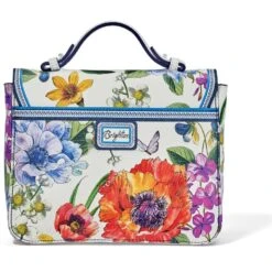 Clarette Flap Cross Body Bag -Brighton clarette flap cross body bag white multi 2