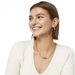 Colormix Jewel Short Necklace -Brighton colormix jewel short necklace gold multi 3