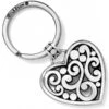 Contempo Heart Key Fob 1 Contempo Heart Key Fob -Brighton contempo heart key fob silver 0 4090bb4a f6fd 4e94 91a3 1163a18e626d