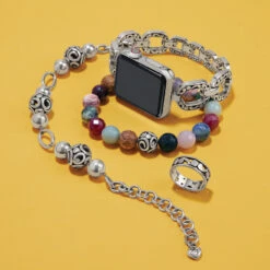 Contempo Linx Watch Band -Brighton contempo linx watch band silver 3