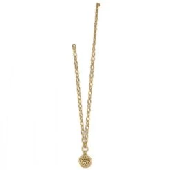 Contempo Medallion Charm Necklace -Brighton contempo medallion charm necklace gold 1
