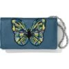 Crystal Pond Beaded Wings Clutch Wallet -Brighton crystal pond beaded wings clutch wallet canyon blue multi 0 9c108e61 2c54 4de5 8ea9 730aab5485fc