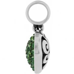 Cupid's Kiss Charm -Brighton cupid s kiss charm silver green 1