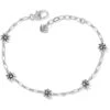 Daisy Chain Anklet -Brighton daisy chain anklet silver 0