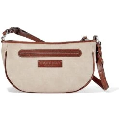 Edee Canvas Shoulderbag -Brighton edee canvas shoulderbag whisky stone 2