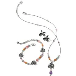 Everbloom Trellis Bracelet -Brighton everbloom trellis bracelet silver multi 2