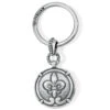Ferrara Fleur De Lis Key Fob -Brighton ferrara fleur de lis key fob silver 0