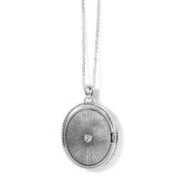 Fiona Convertible Locket Necklace -Brighton fiona convertible locket necklace silver white 2 b3e6247e b08f 4482 9794 446dbd7328f2