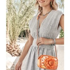 French Garden Rosie Camera Bag -Brighton french garden rosie camera bag multi 4