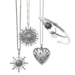 Halo Ice Radiate Necklace -Brighton halo ice radiate necklace silver tanzanite 3 fdcfe72e b2c6 4472 991c f81f4bedc0c3