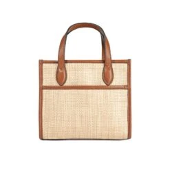 Harlow Straw Small Tote -Brighton harlow straw small tote natural luggage 2