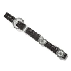 Heart Concho Belt -Brighton heart concho belt black 2