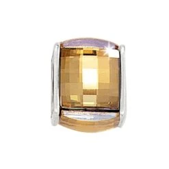 Ice Cube Bead -Brighton ice cube bead gold silver 0