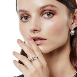 Interlok Harmony Ring -Brighton interlok harmony ring silver 2