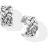 Interlok Woven Hoop Earrings 2 Interlok Woven Hoop Earrings -Brighton interlok woven hoop earrings silver 0 b0bdd851 1c60 49b0 9361 0f4618016b63