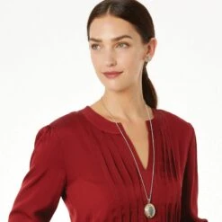 Intrigue Convertible Locket Necklace -Brighton intrigue convertible locket necklace silver gold 4 6c2878f6 73d6 4a9f a918 2bb9fb1dd1c9