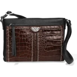 Jagger Cross Body Organizer 41 Jagger Cross Body Organizer -Brighton jagger cross body organizer black chocolate croco 0