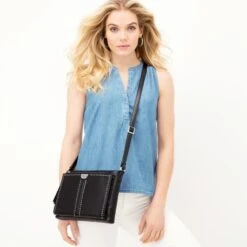 Jagger Cross Body Organizer 33 Jagger Cross Body Organizer -Brighton jagger cross body organizer black 6 f6b02cc5 cbb9 4188 875b 2880073f8ca3