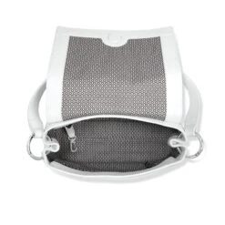 Jazz Medium Flap Bag -Brighton jazz medium flap bag white 1