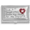 Joyful Heart Card Case -Brighton joyful heart card case silver red 0 e9fae990 d01a 44c7 8ade 7e05b5bf46d1
