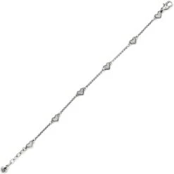 Kiss & Tell Anklet -Brighton kiss tell anklet silver 2