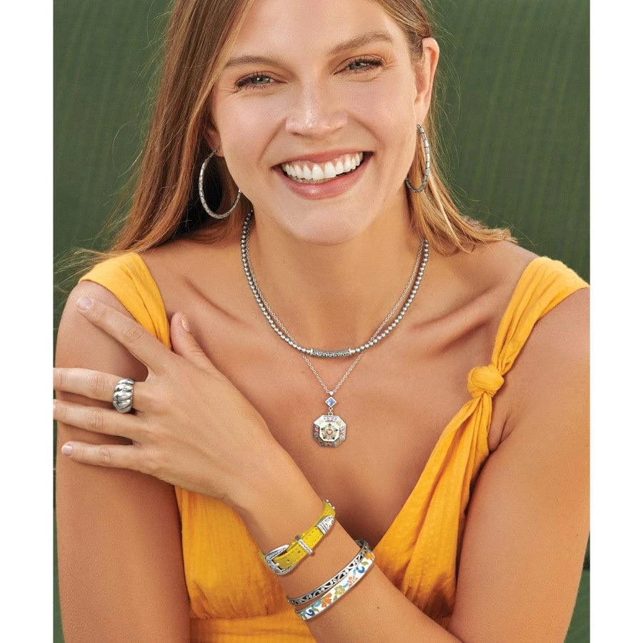 La Farfalla Tile Necklace 7 La Farfalla Tile Necklace - Image 5