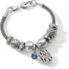Live Your Life Adventure Bracelet -Brighton live your life adventure bracelet silver blue 0 2ef58506 3f37 46dc bfda c270245ef126