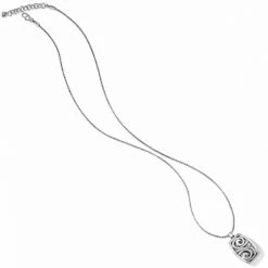London Groove Badge Clip Necklace -Brighton london groove badge clip necklace silver 2 0aa5db66 f9ea 4230 9350 23a428b1a903