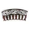 London Groove Large Hair Clip -Brighton london groove large hair clip silver brown 0 fb1e0462 3401 488e b838 38defdc6f777