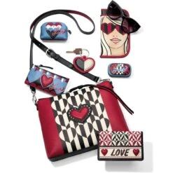 Love Me Do Cross Body Pouch -Brighton love me do cross body pouch multi 3