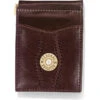 Macon County Money Clip Wallet -Brighton macon county money clip wallet brown 0