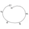 Meridian Love Notes Anklet -Brighton meridian love notes anklet silver 0