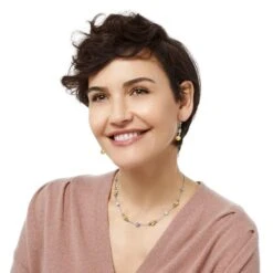 Meridian Prime Short Necklace -Brighton meridian prime short necklace silver gold 2