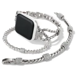Meridian Watch Band 10 Meridian Watch Band -Brighton meridian watch band silver 3