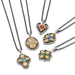 Monarch Joy Necklace -Brighton monarch joy necklace silver multi 3 6a90c005 2ca4 4d82 8c13 16385853fb33